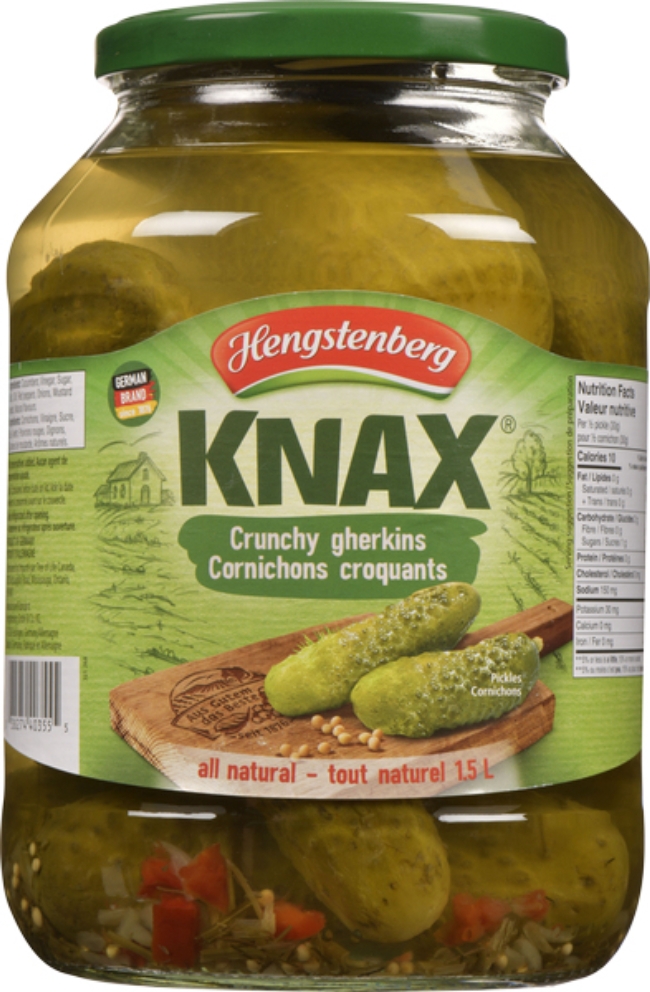 Knax Crunchy Gherkins