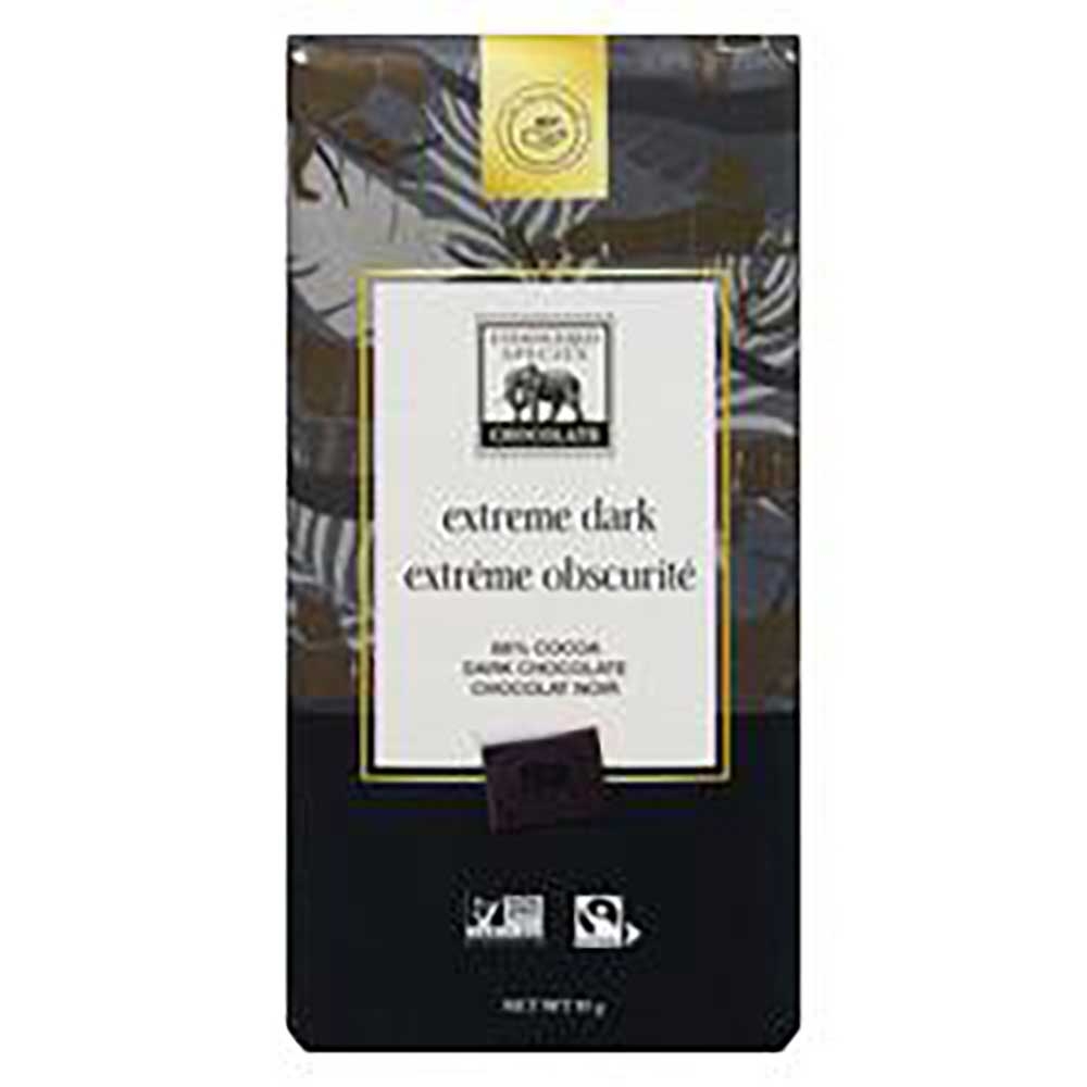 Black Panther 88 Percent Cocoa Extreme Dark Chocolate Bar