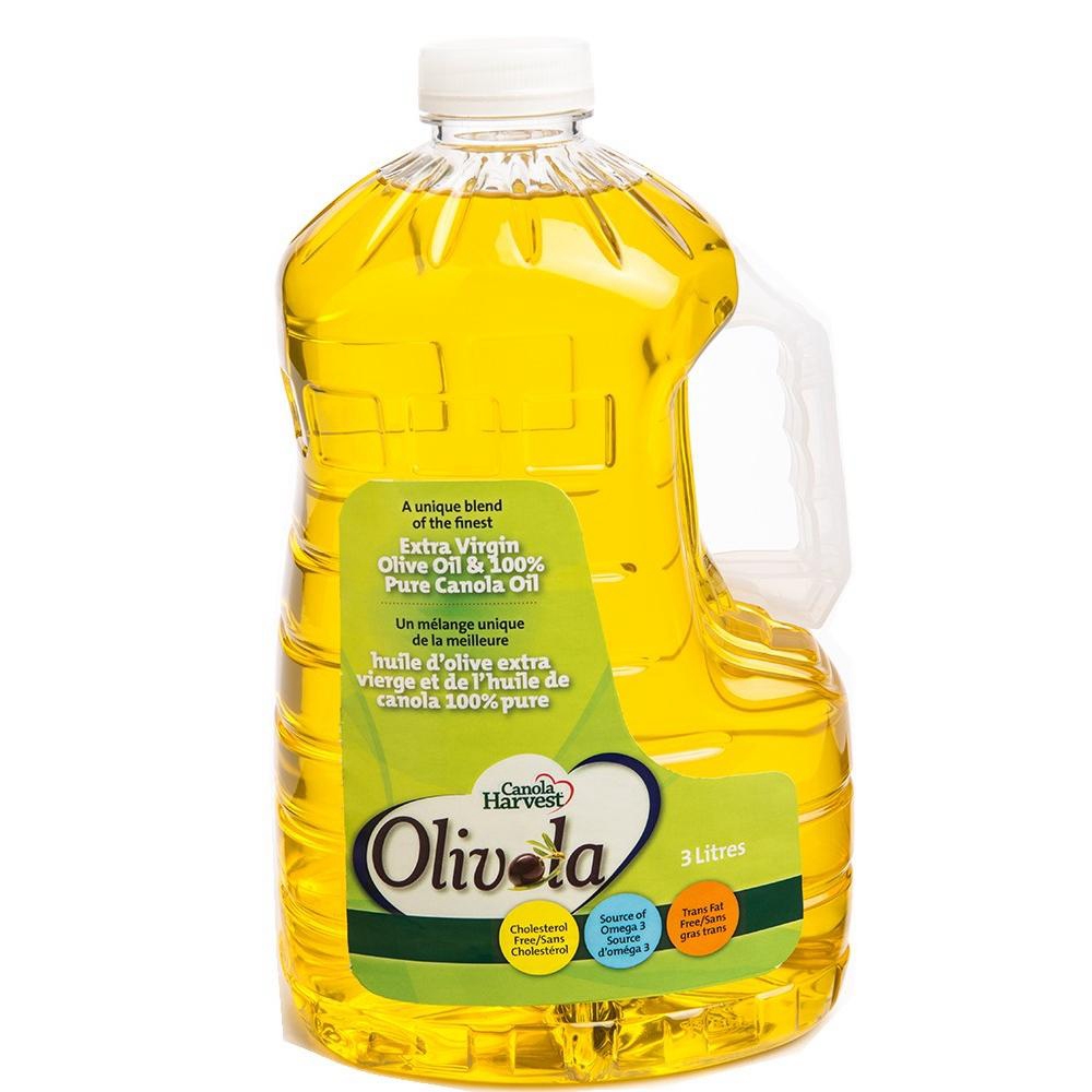 Extra Virgin Olive Oil and Canola Oil
