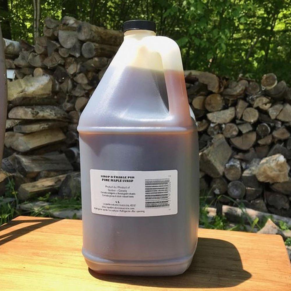 Dark Strong Taste Montreal Maple Syrup