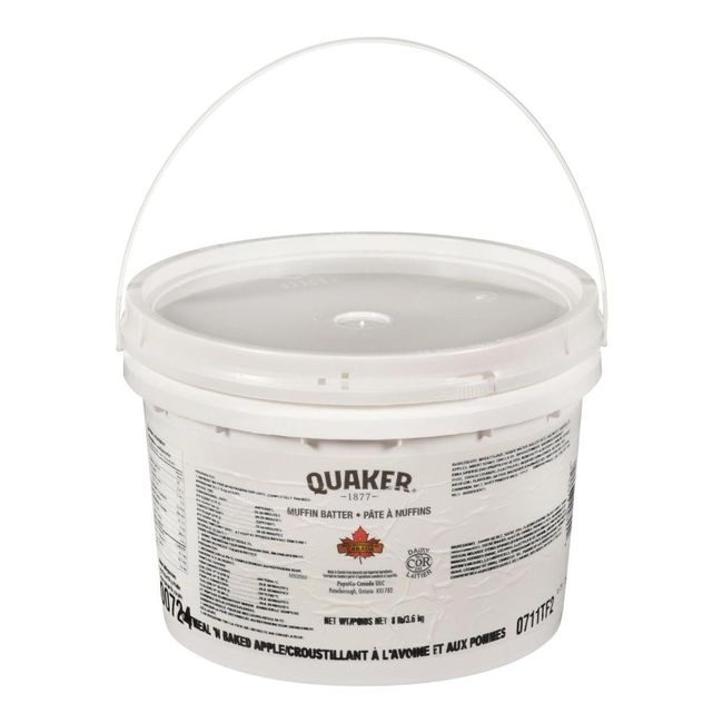 Oatmeal Baked Apple Muffin Batter