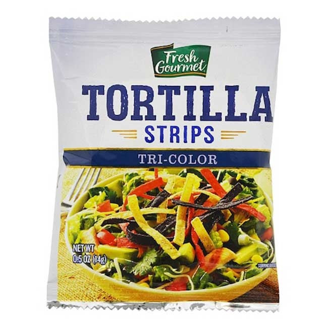 Tri-color Tortilla Strips