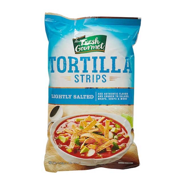 Tortilla Strips Salad Topping