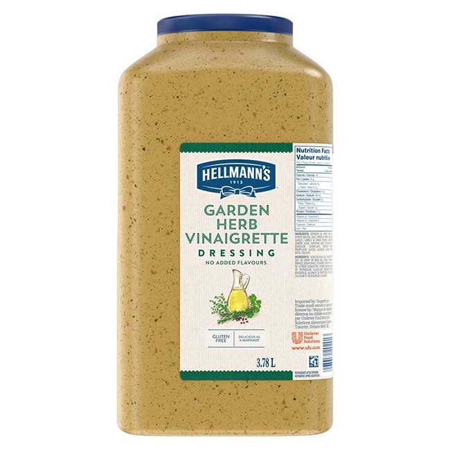 Garden Herb Vinaigrette Salad Dressing Jug