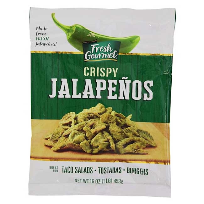 Crispy Jalapeno Strips Salad Topping