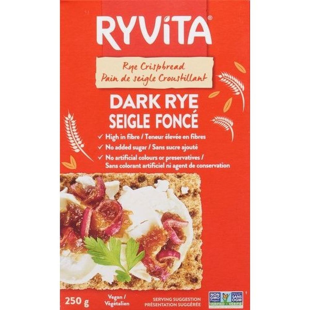 Dark Rye Crispbread