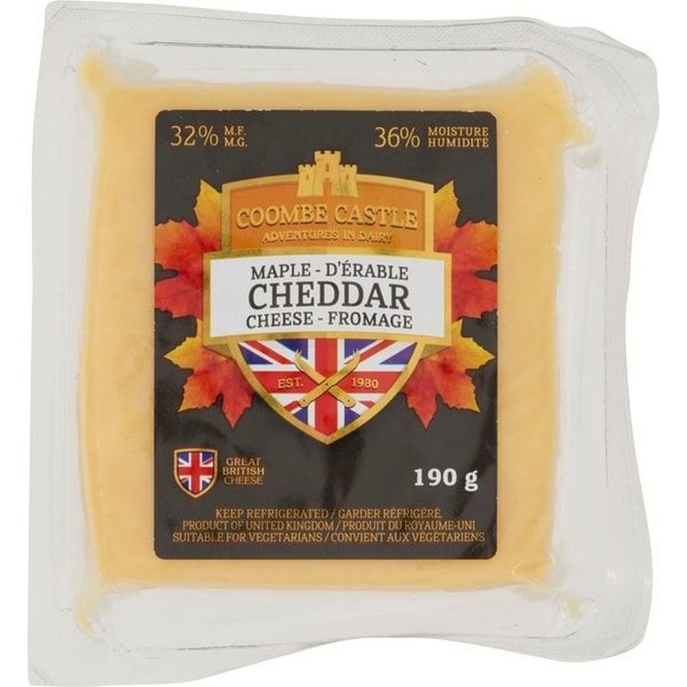 Cheddar Cheese with Maple Syrup