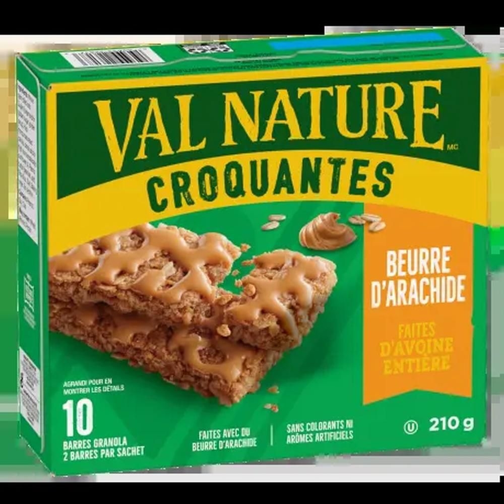 Peanut Butter Crunchy Granola Bar