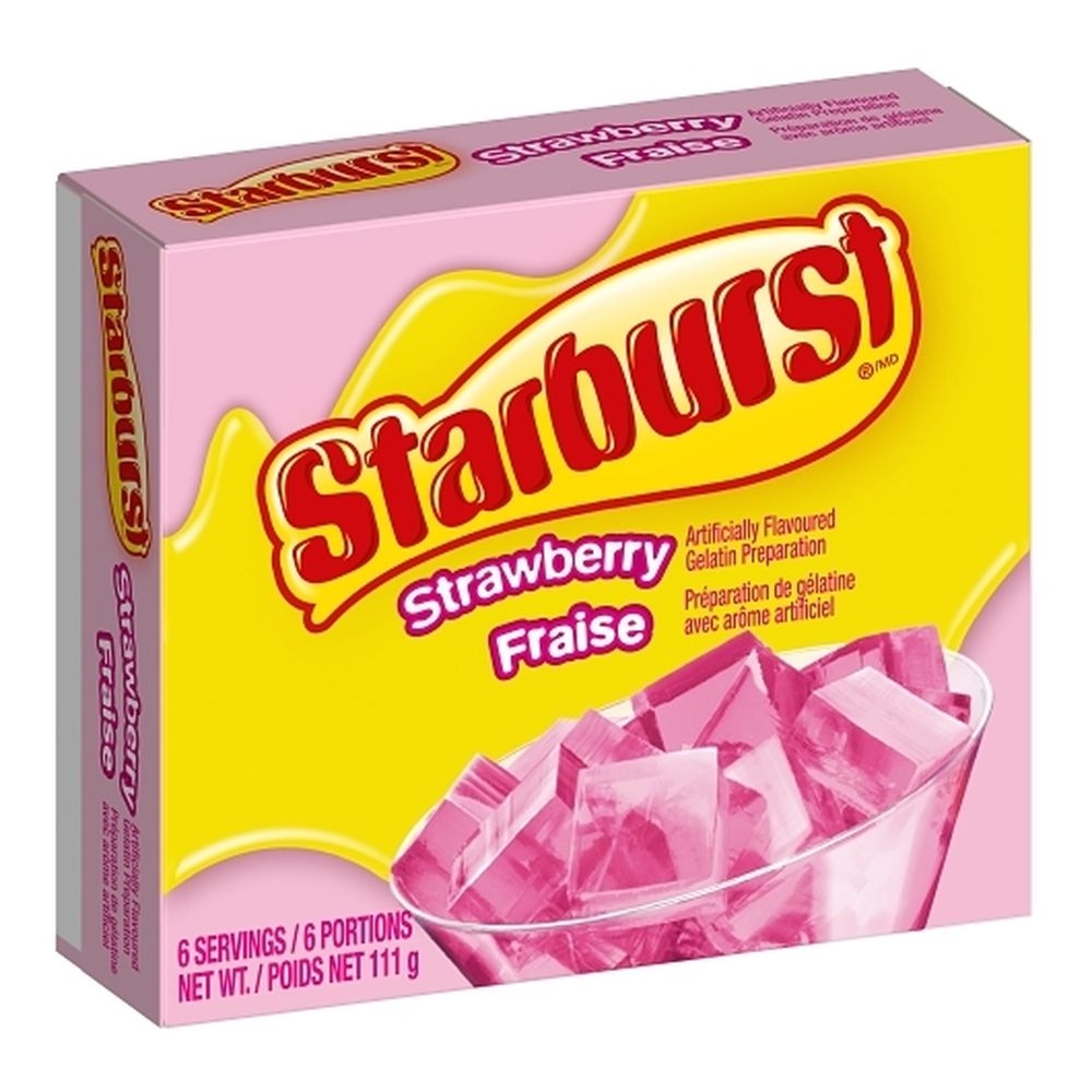 Strawberry Gelatin Dessert Mix