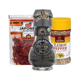 Contains 43 Pepper and Peppercorn products