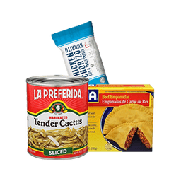 Contains 112 Hispanic Meals products