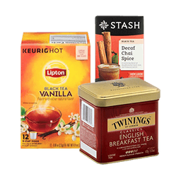 Contains 57 Hot Teas products