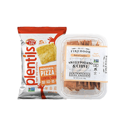 Contains 5 Mediterranean Snack products