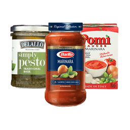 Contains 6 Italian Sauce and Dressing products