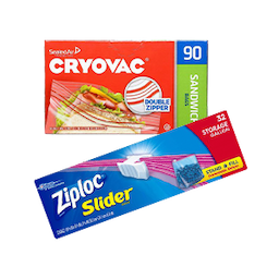 Contains 45 Food Storage Bags products