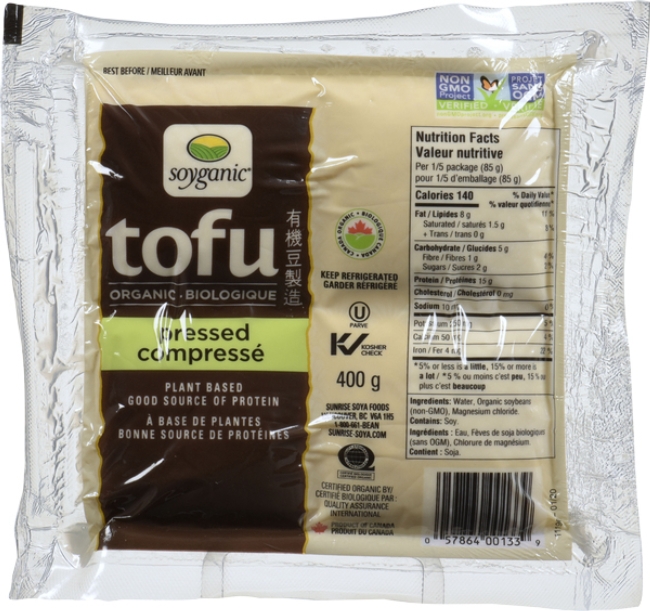 Soyganic Pressed Tofu