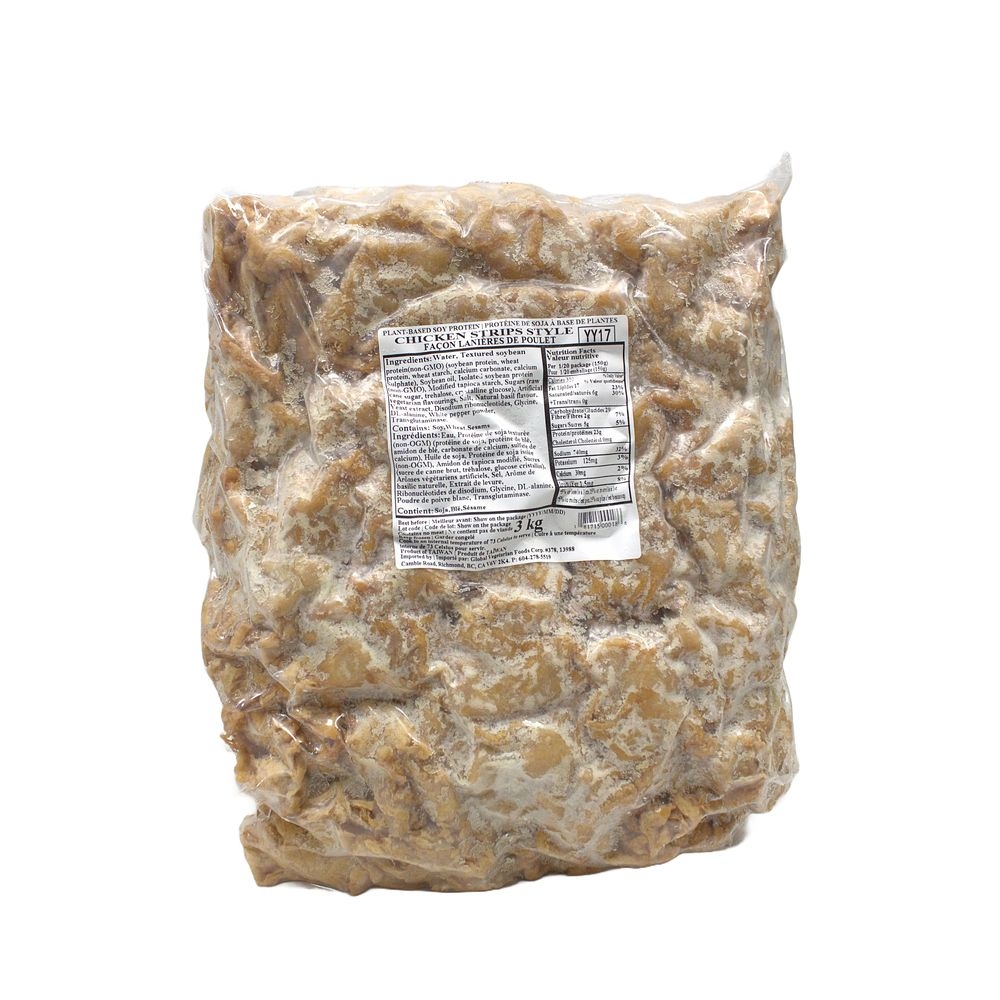 Vegan Chicken Strips Style Soy Protein